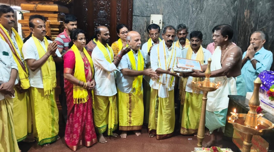 ಭಕ್ತಿಭಾವದಿಂದ ನಡೆದ ಸಾಪ್ತಾಹಿಕ ಭಜನಾ ಸಂಕೀರ್ತನ ಸೇವೆ